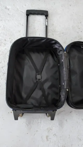 Maleta de viaje Flight azul 46x30