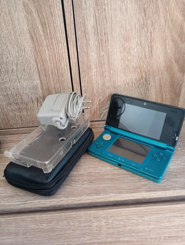 Nintendo 3DS Azul Funda Mario brain training