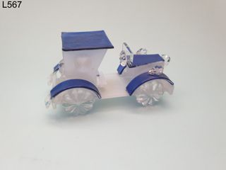 auto macchinina in vetro