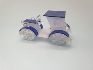 auto macchinina in vetro