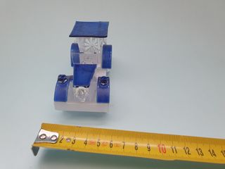 auto macchinina in vetro