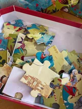 Puzzle Janod Dragón y Caballeros +5 años