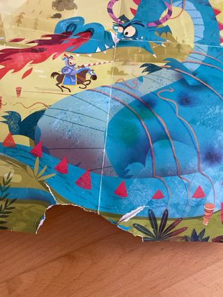 Puzzle Janod Dragón y Caballeros +5 años