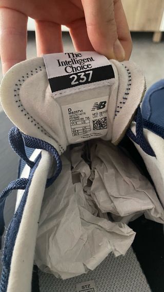 Zapatillas New Balance Azul y Rojo