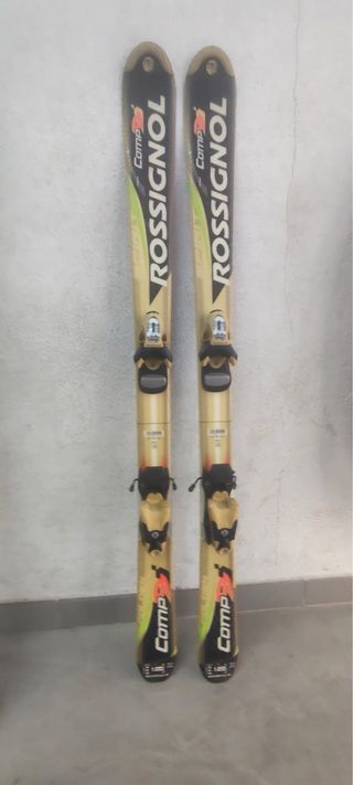 Esquís Rossignol Comp 9 120cm con palos