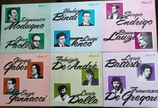 Le Più Belle Canzoni Dei Cantautori - 10 Dischi