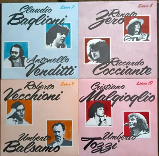 Le Più Belle Canzoni Dei Cantautori - 10 Dischi