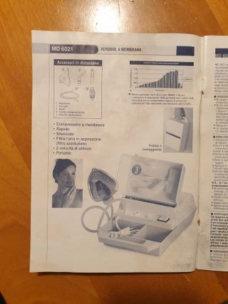 Nebulizzatore Aerosol Laica Excel MD6021