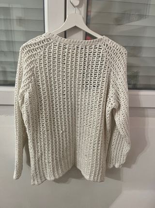 Cárdigan blanco