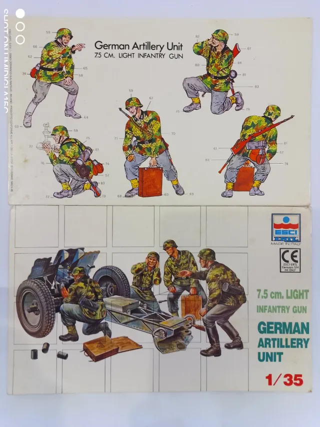 Kit Modellismo Artiglieria Tedesca 1/35 brand Esci