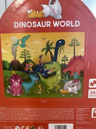 Puzzle Eurekakids Dinosaurios 24 Piezas