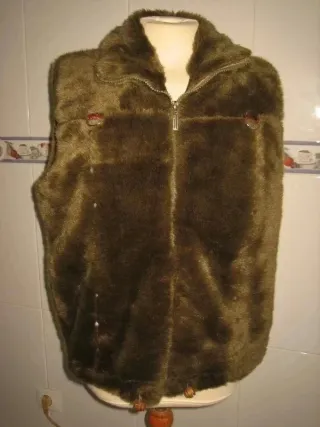 Chaleco pelo mujer T. XL