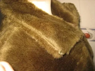 Chaleco pelo mujer T. XL