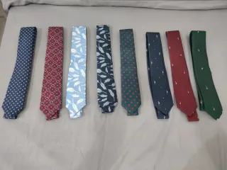 Corbatas nuevas a estrenar – colores modernos