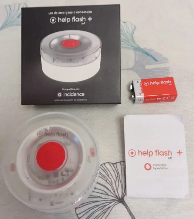 Baliza emergencia V16 Help Flash IoT geolocalizada