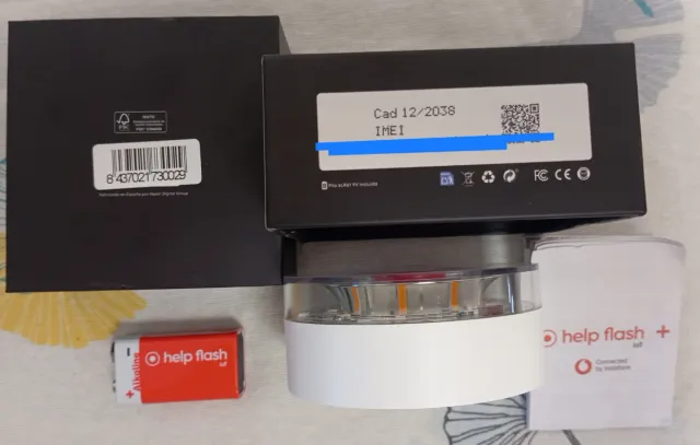 Baliza emergencia V16 Help Flash IoT geolocalizada