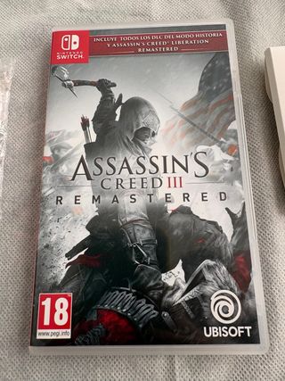 Assassin's Creed III Remastered Nintendo Switch