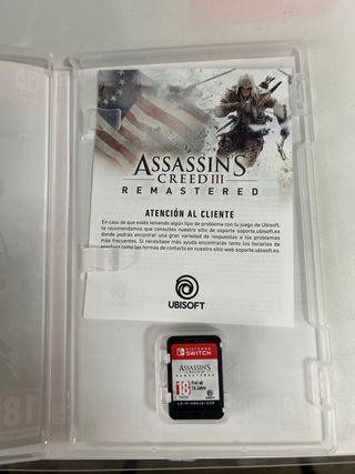 Assassin's Creed III Remastered Nintendo Switch