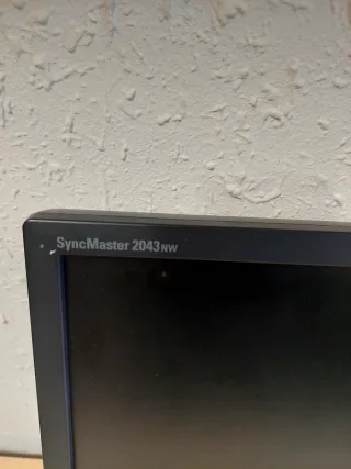 Monitor Samsung SyncMaster 2043wx Negro