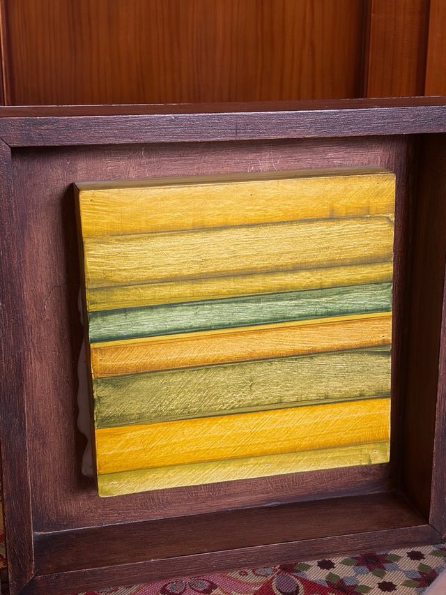 2 Óleos Originales Marco Madera