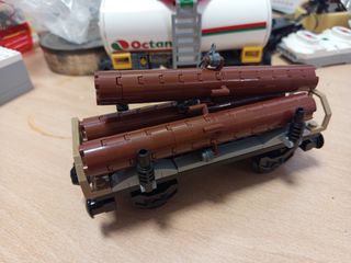 Vagón Lego Porta Troncos set 60198