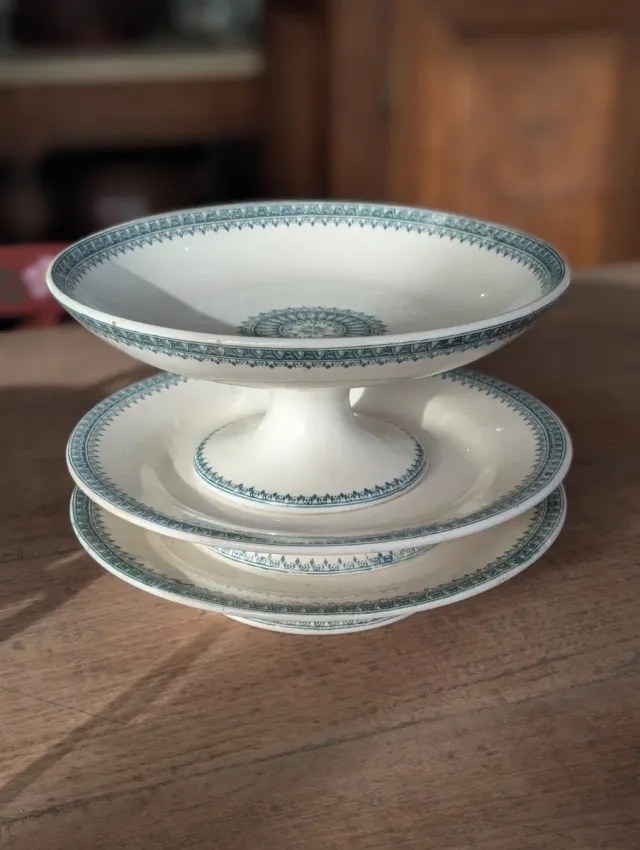 Antigua vajilla francesa