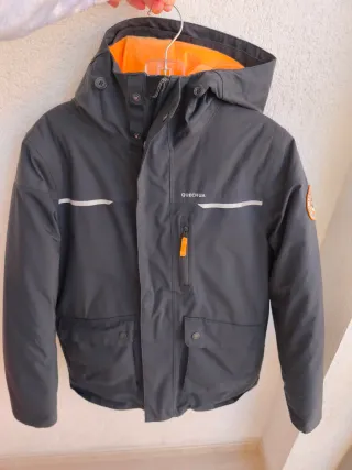Abrigo Quechua niño impermeable talla 12-13 años