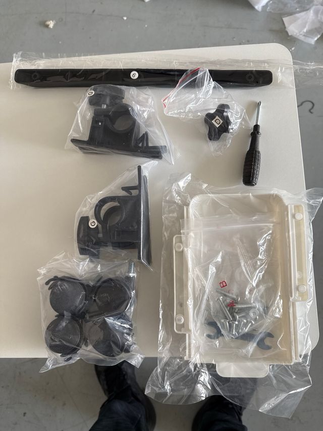 Escritorio blanco 40x80cm regulable