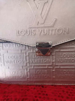 Bolso Vintage Louis Vuitton Beige Dorado
