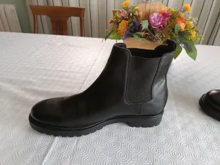Botas Chelsea hombre negras
