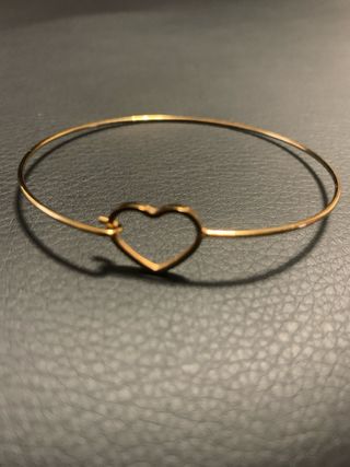 Set 4 cavigliere dorate con perle + collane ecc.