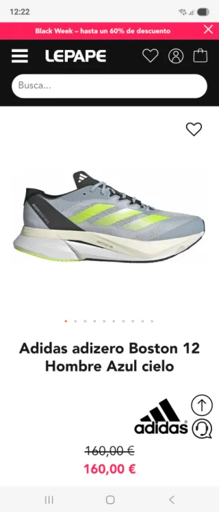Adidas Adizero Boston 12 Zapatillas Deportivas