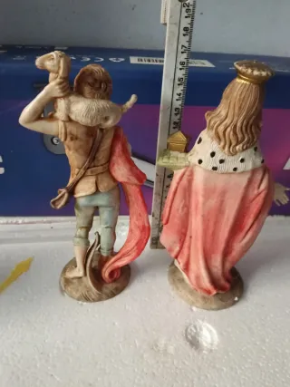 Set 4 Pastori Re Magi Presepe