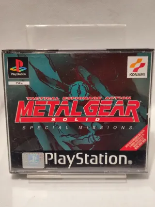 Metal Gear Solid Special Missions PS1 PAL
