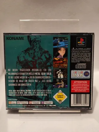 Metal Gear Solid Special Missions PS1 PAL