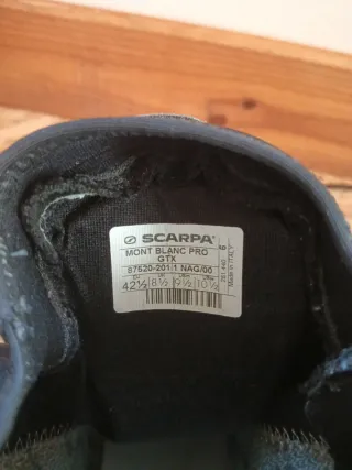 Botas Montaña Scarpa Mont Blanc Pro Rigidas