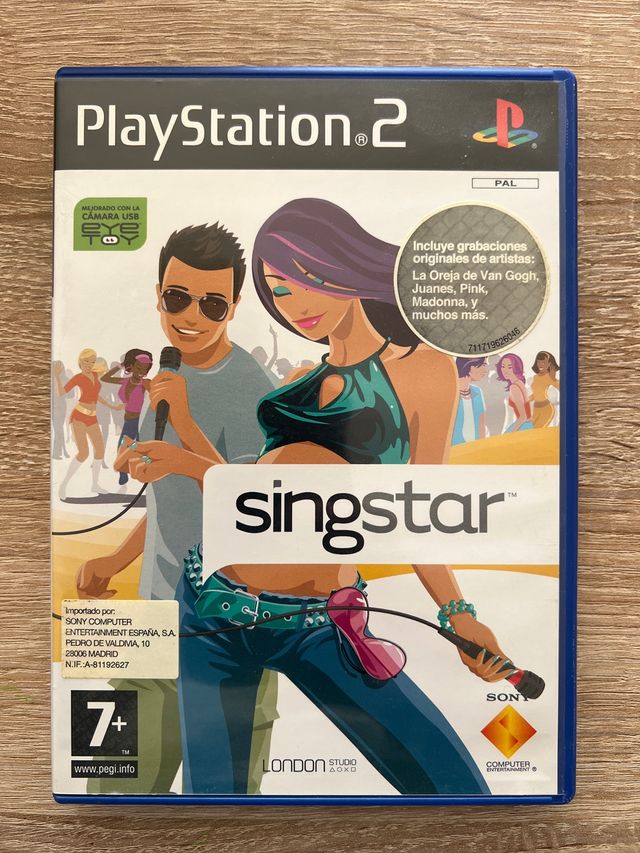 Jogo Singstar PS2 (PlayStation 2)