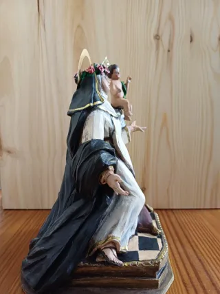 Santa Rosa de Lima Barroca. Terracota