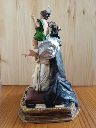 Santa Rosa de Lima Barroca. Terracota