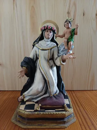 Santa Rosa de Lima Barroca. Terracota