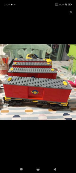 Vagón de tren lego set 60052