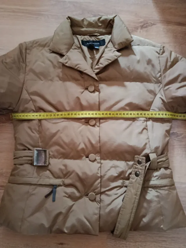 Plumas Zara Mujer Beige Talla L