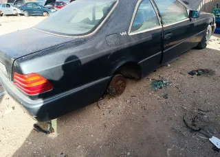 Mercedes W140 electroventilador y radiador