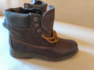 Timberland Stivali Marrone Pelle e Camoscio