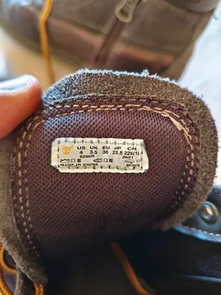 Timberland Stivali Marrone Pelle e Camoscio