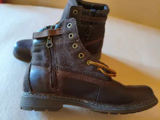 Timberland Stivali Marrone Pelle e Camoscio