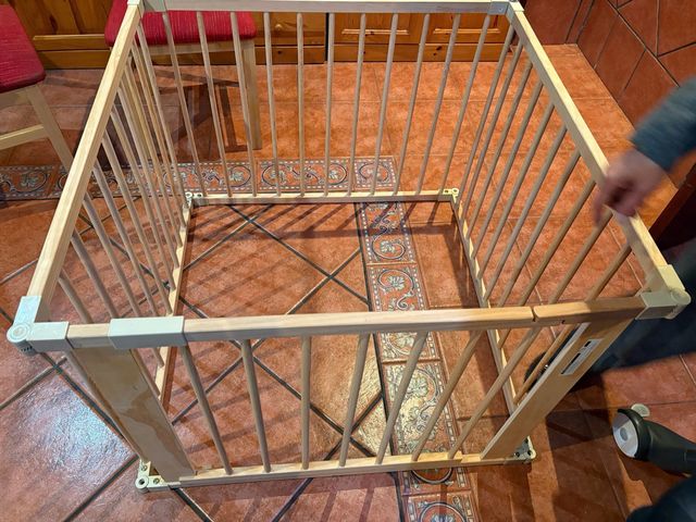 Valla para parque infantil de madera