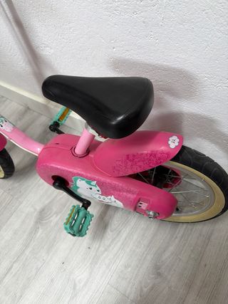 Bicicleta niña B-Twin rosa