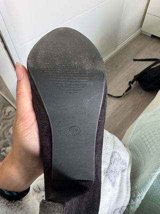 Botines de tacón negros