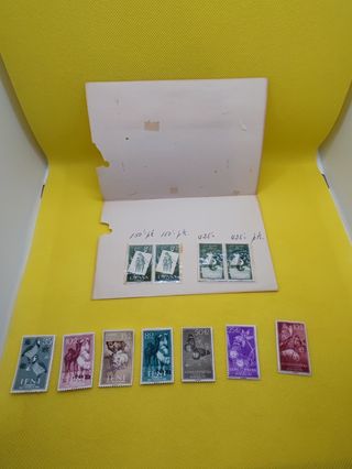 ✅Lote Sellos Antiguos España Variados